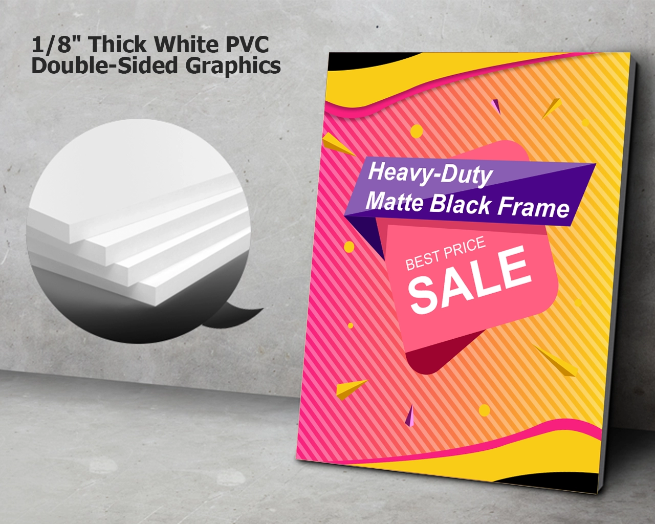 22" x 28"Poster Stand