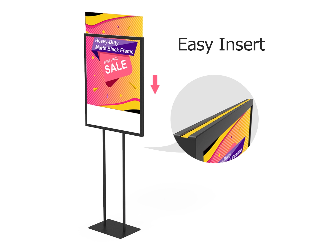 22" x 28"Poster Stand