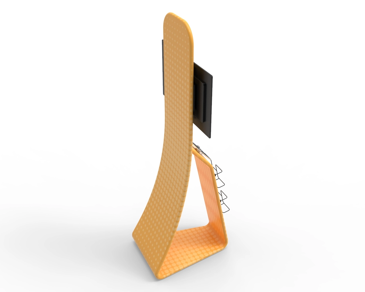 FlexScreen Media Brochure Banner Stand