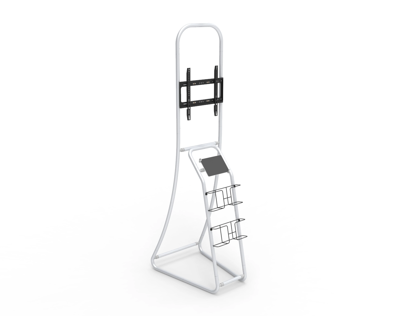 Flexscreen Media Brochure Banner Stand Main Animated