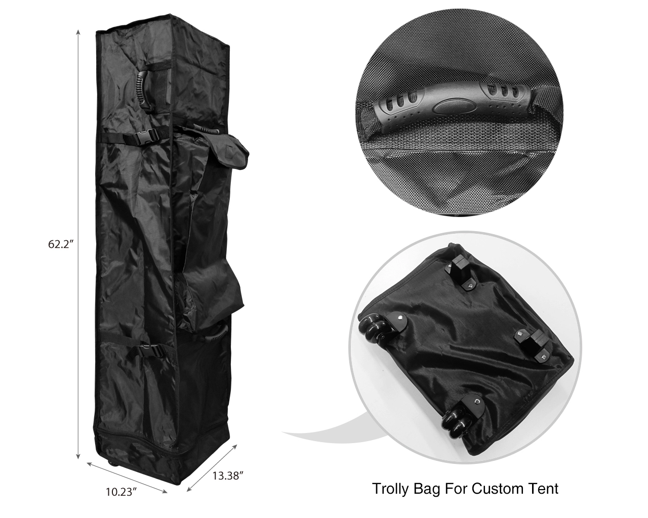 10x15 Event Canopy Tent with 3 Backwalls