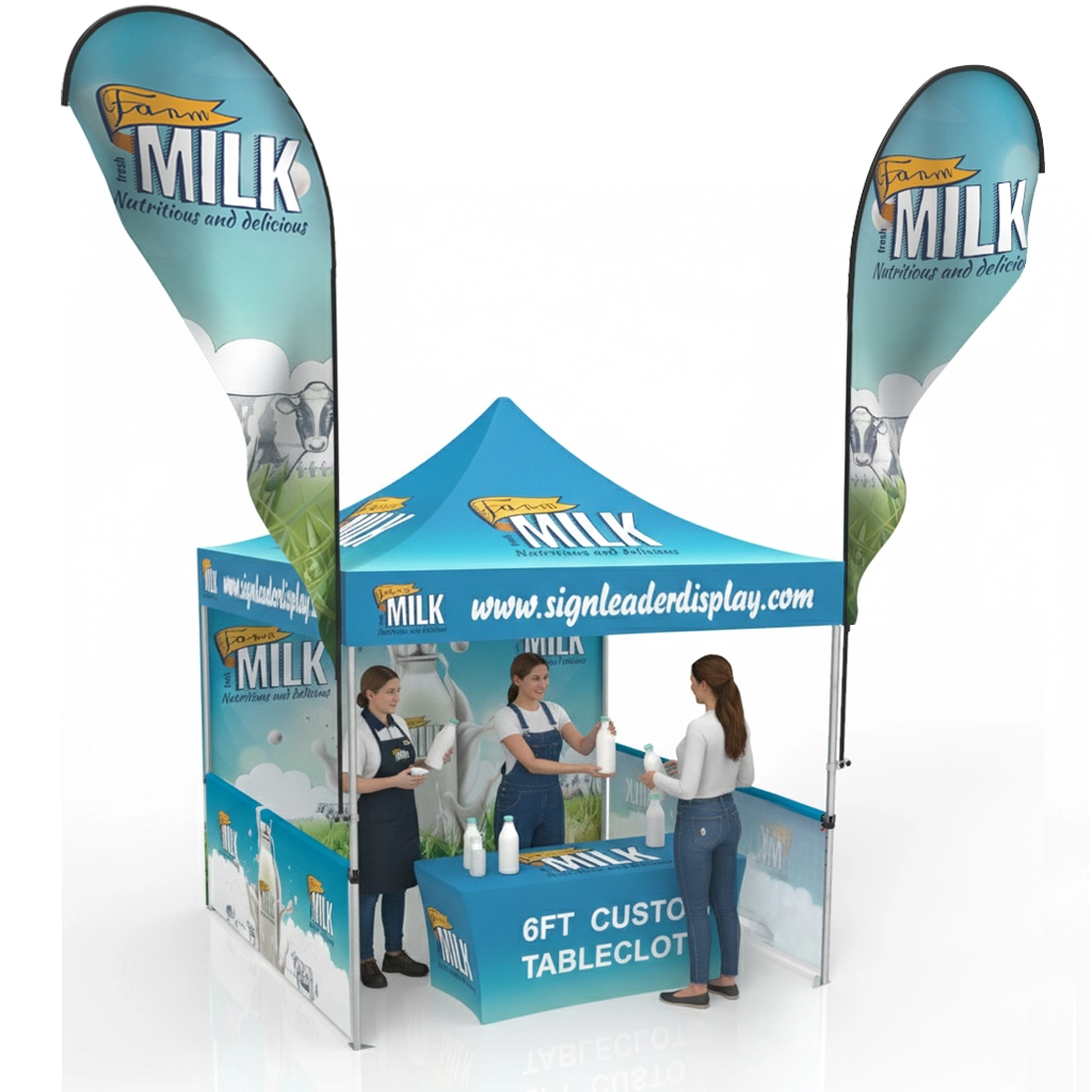 Custom 10x10 Pop Up Canopy Tent Combos 12 for Events