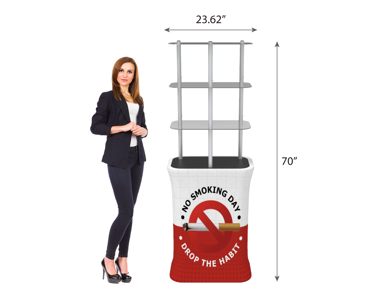 Rectangular TradeTower Display