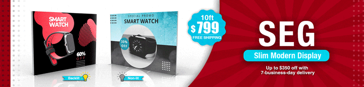 seg display free over night shipping