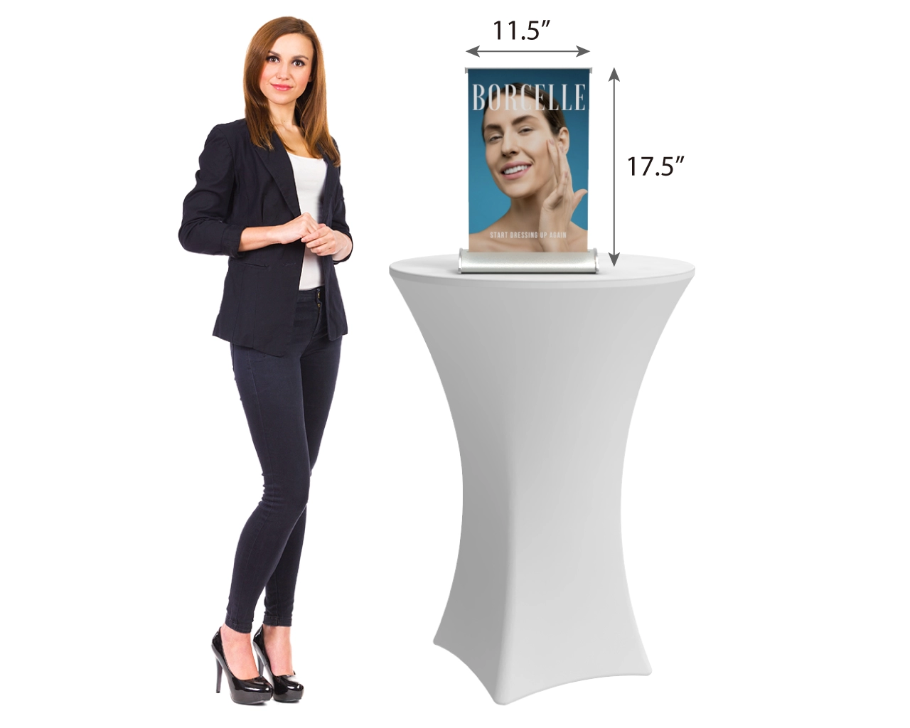 Table Top Banner Stand