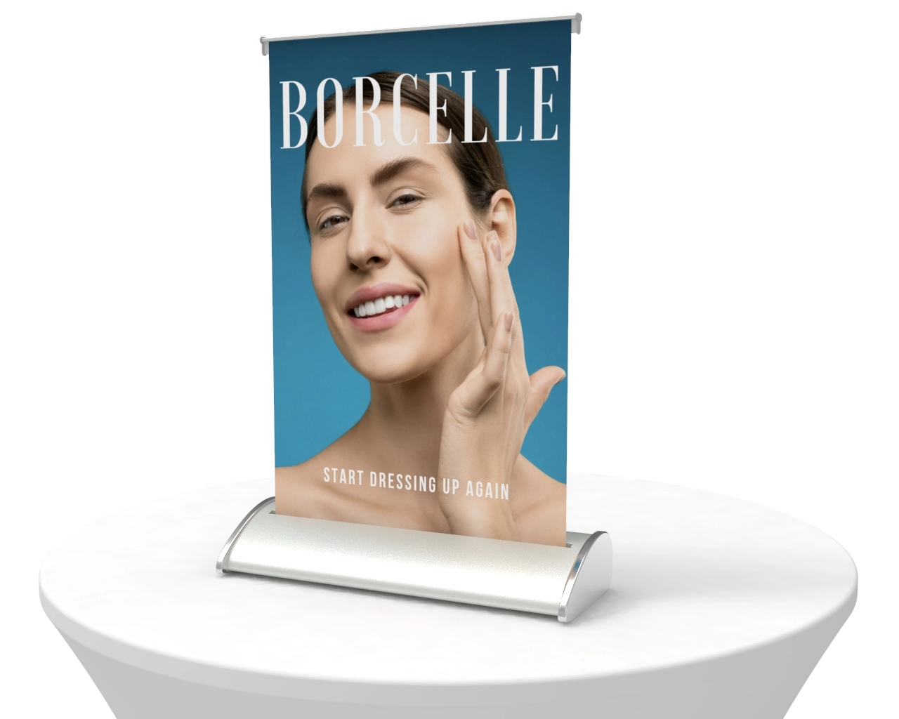 Table Top Banner Stand