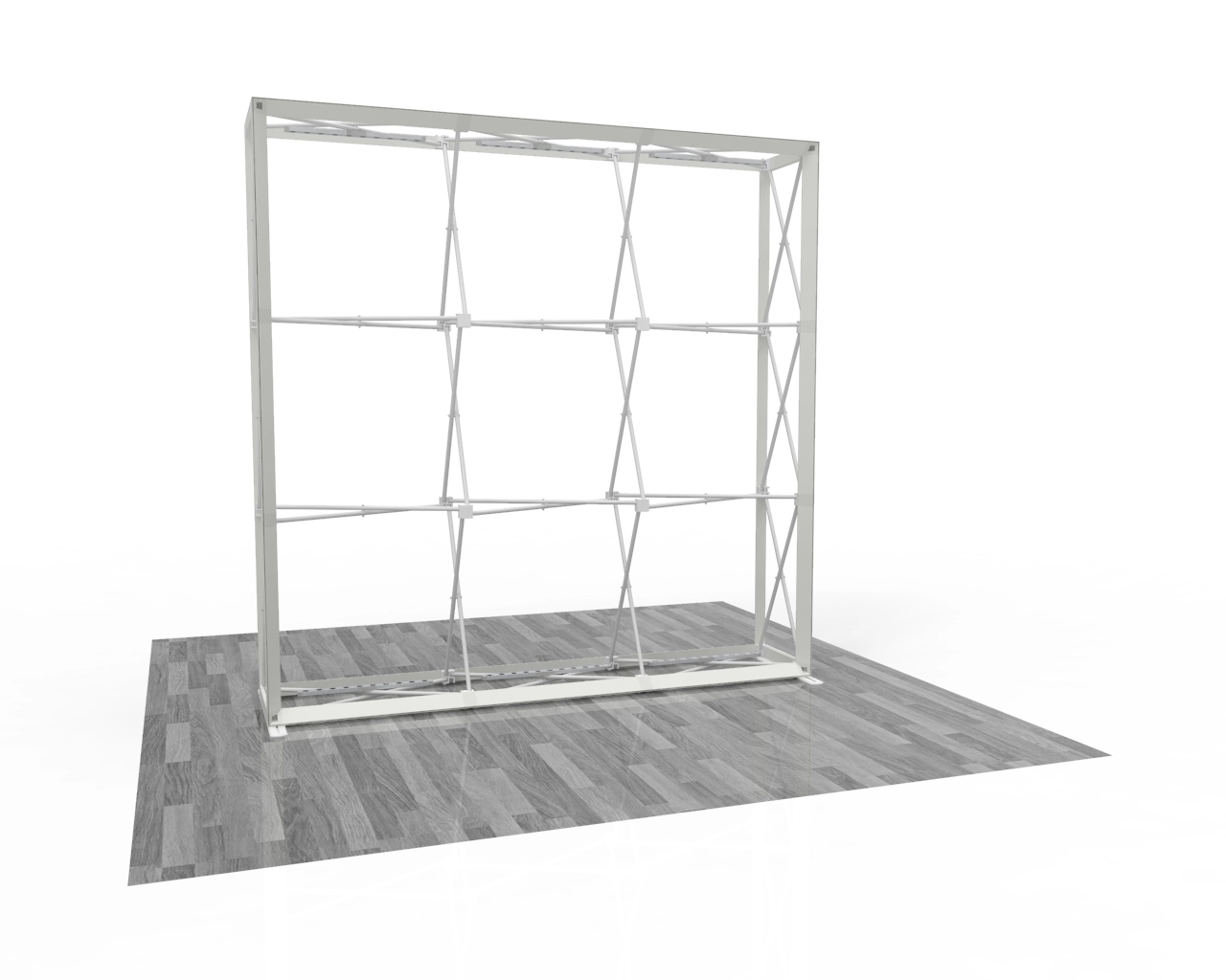 Trade Show Portable Backlit Booth Main Animated