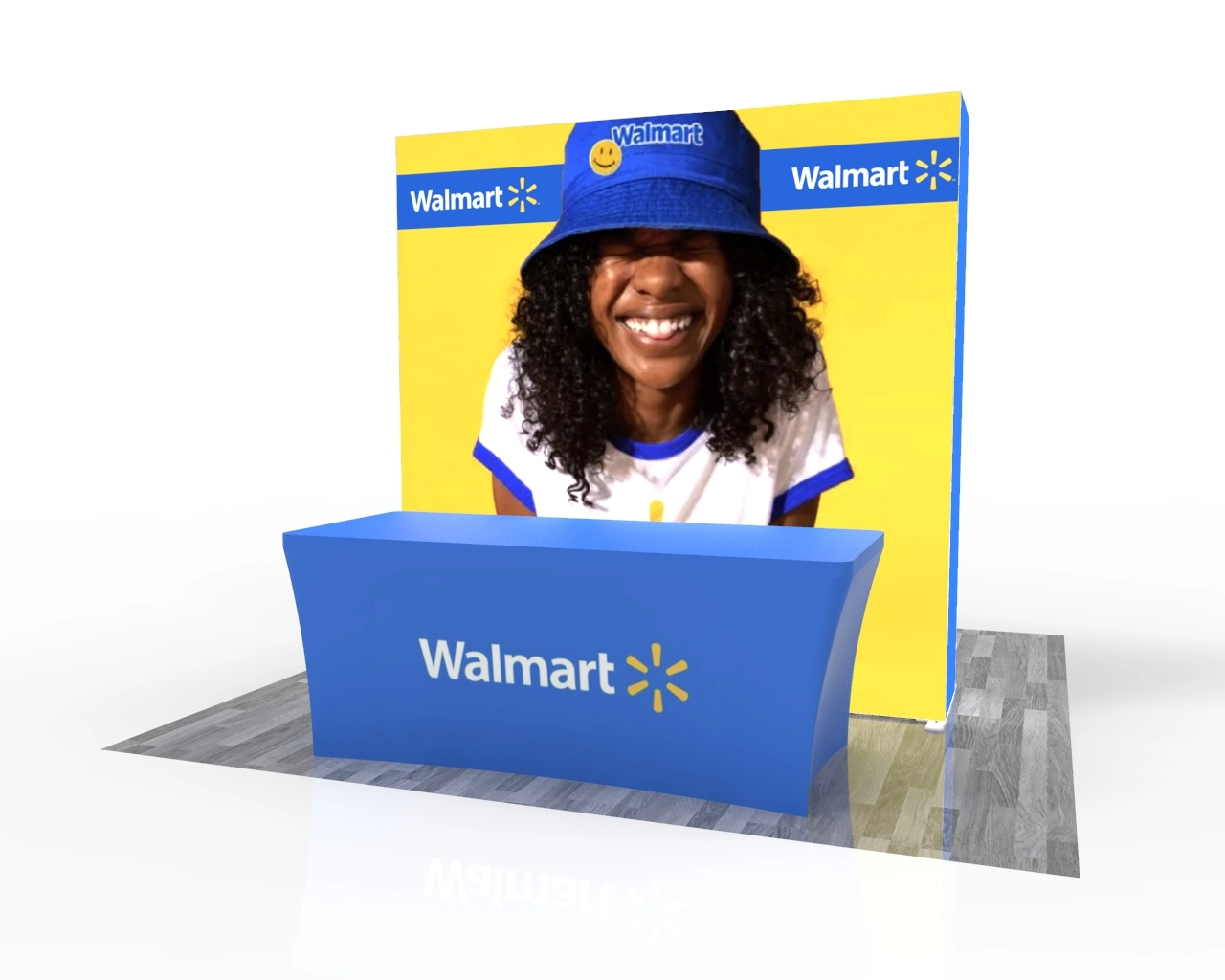 8ft SEGQuick Booth 27 - Pop Up Backlit