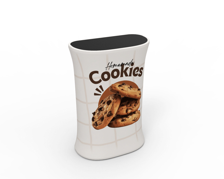 Trapezoid Display Counter