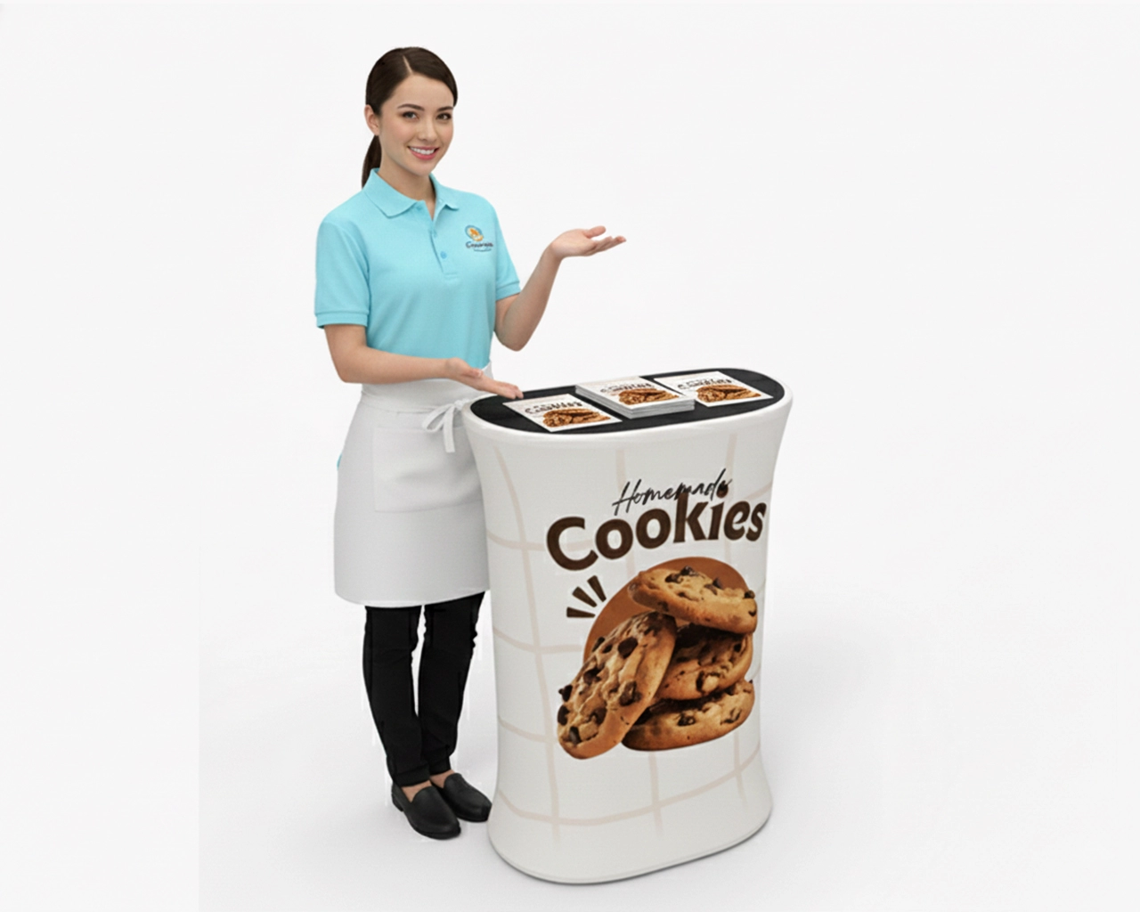 Trapezoid Display Counter