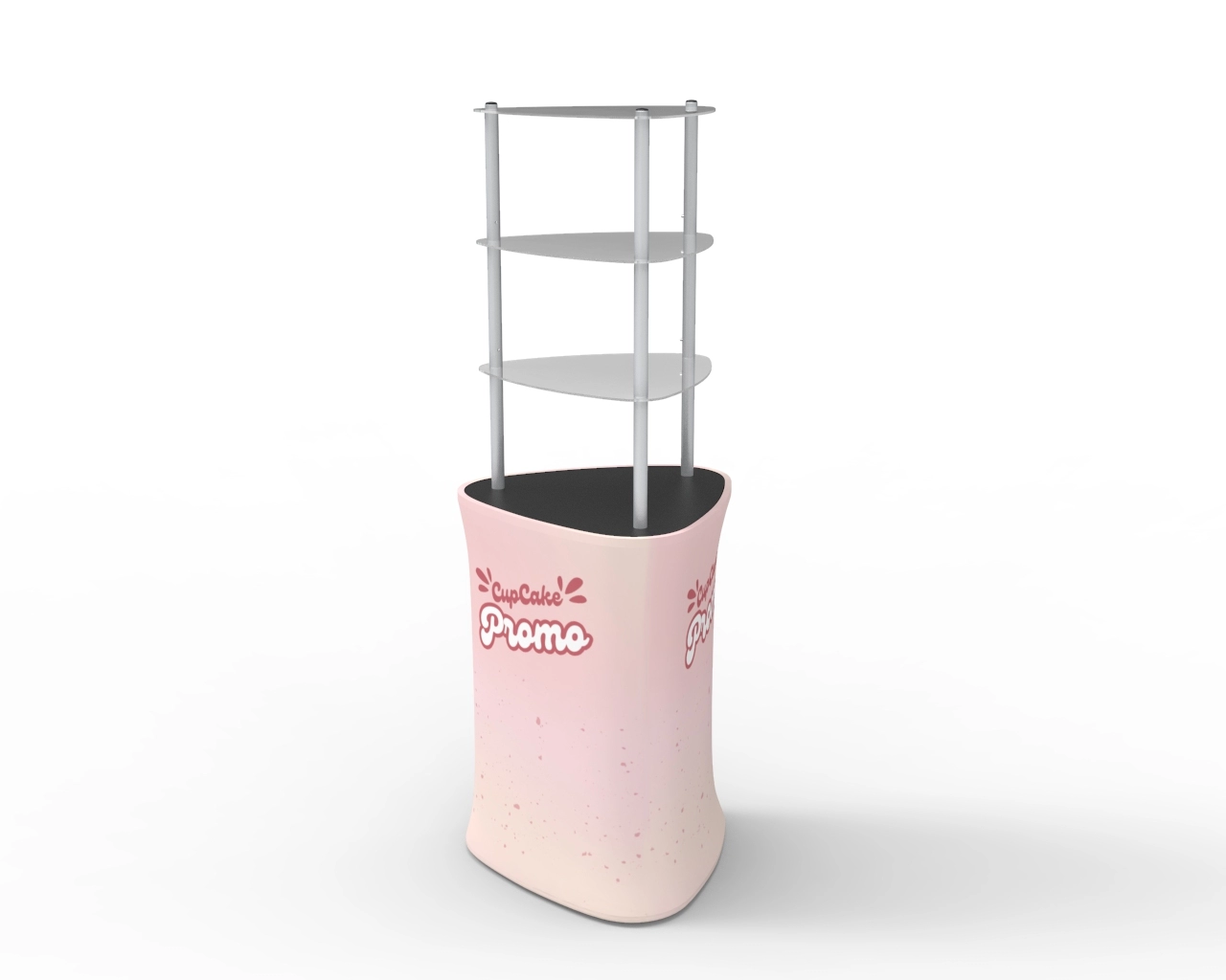 Triangular TradeTower Display