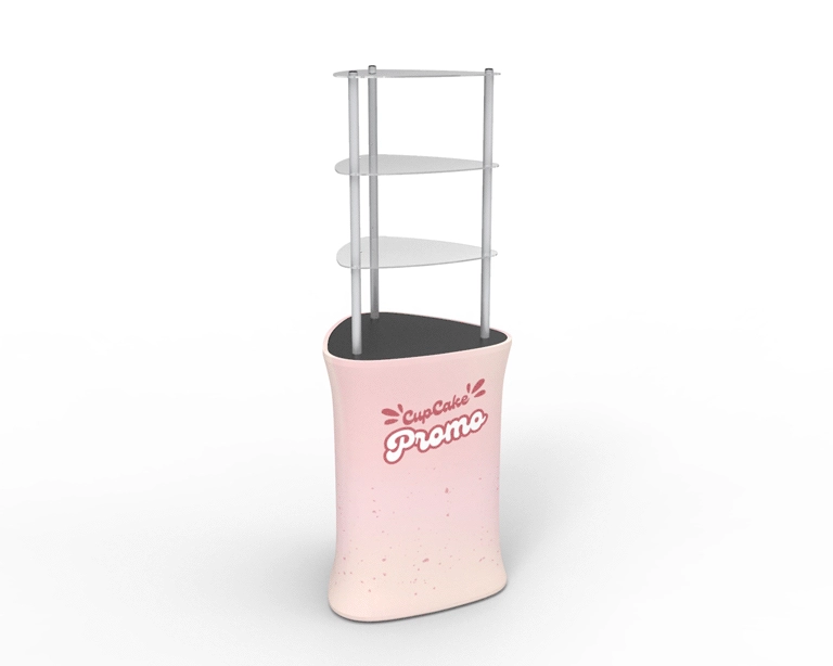 Triangular TradeTower Display