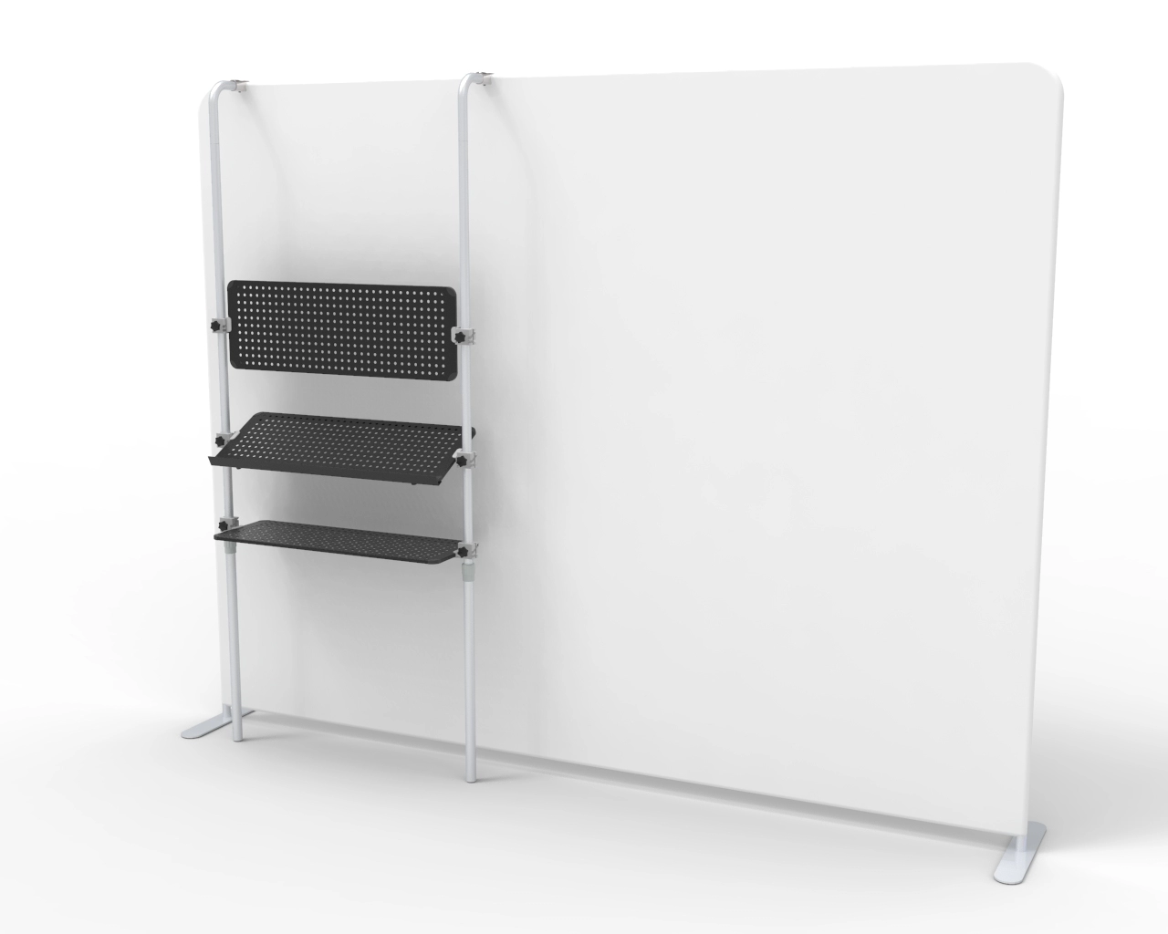 TriStyle Black Aluminum Shelves