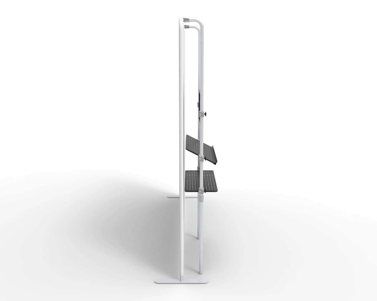 TriStyle Black Aluminum Shelves