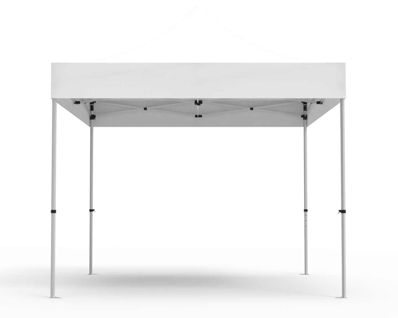 Unprinted White 10 x 10 Pop Up Canopy Tent 