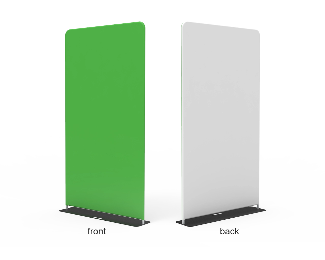 Green Screen Video Backdrop Tension Fabric Stand for Web Conferencing