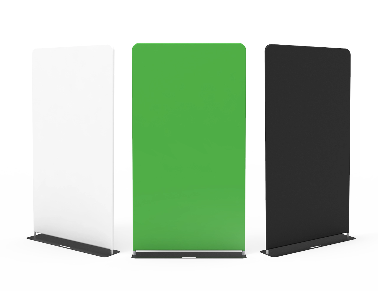 Green Screen Video Backdrop Tension Fabric Stand for Web Conferencing
